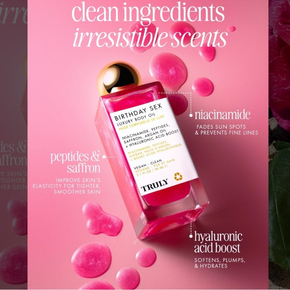 TRULY Birthday Sex Luxury Body Oil - Picture 4 of 5